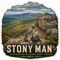 Stony Man Vinyl Sticker