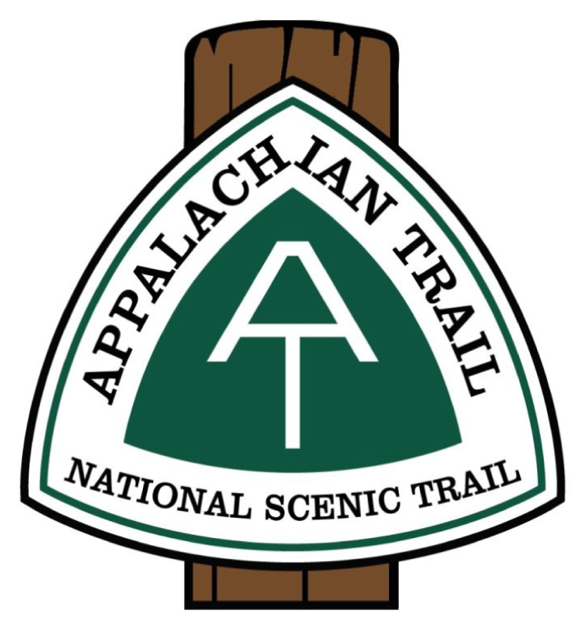 Appalachian Trail Signpost Vinyl Sticker
