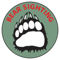 Bear Sighting Vinyl Sticker