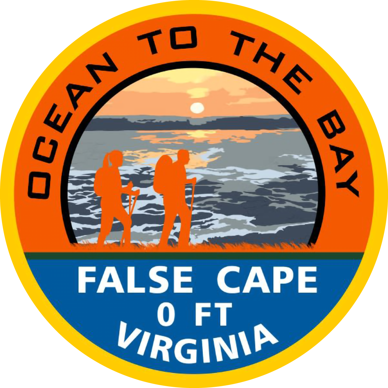 False Cape Vinyl Sticker