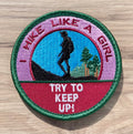 Hike Like a Girl Patch