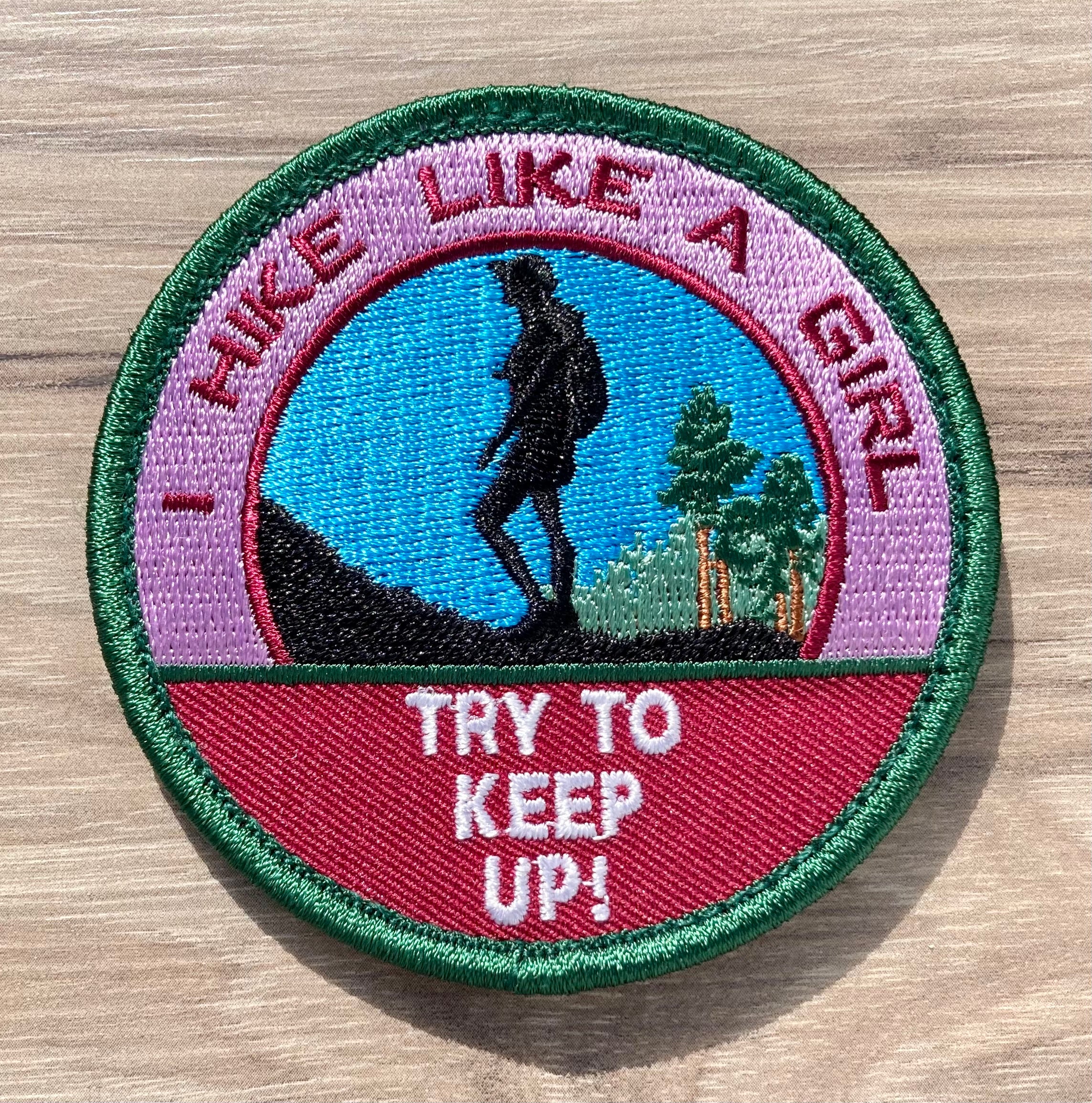 Hike Like a Girl Patch