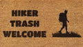 Hiker Trash Door Mat