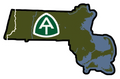 Appalachian Trail Massachusetts Vinyl Sticker