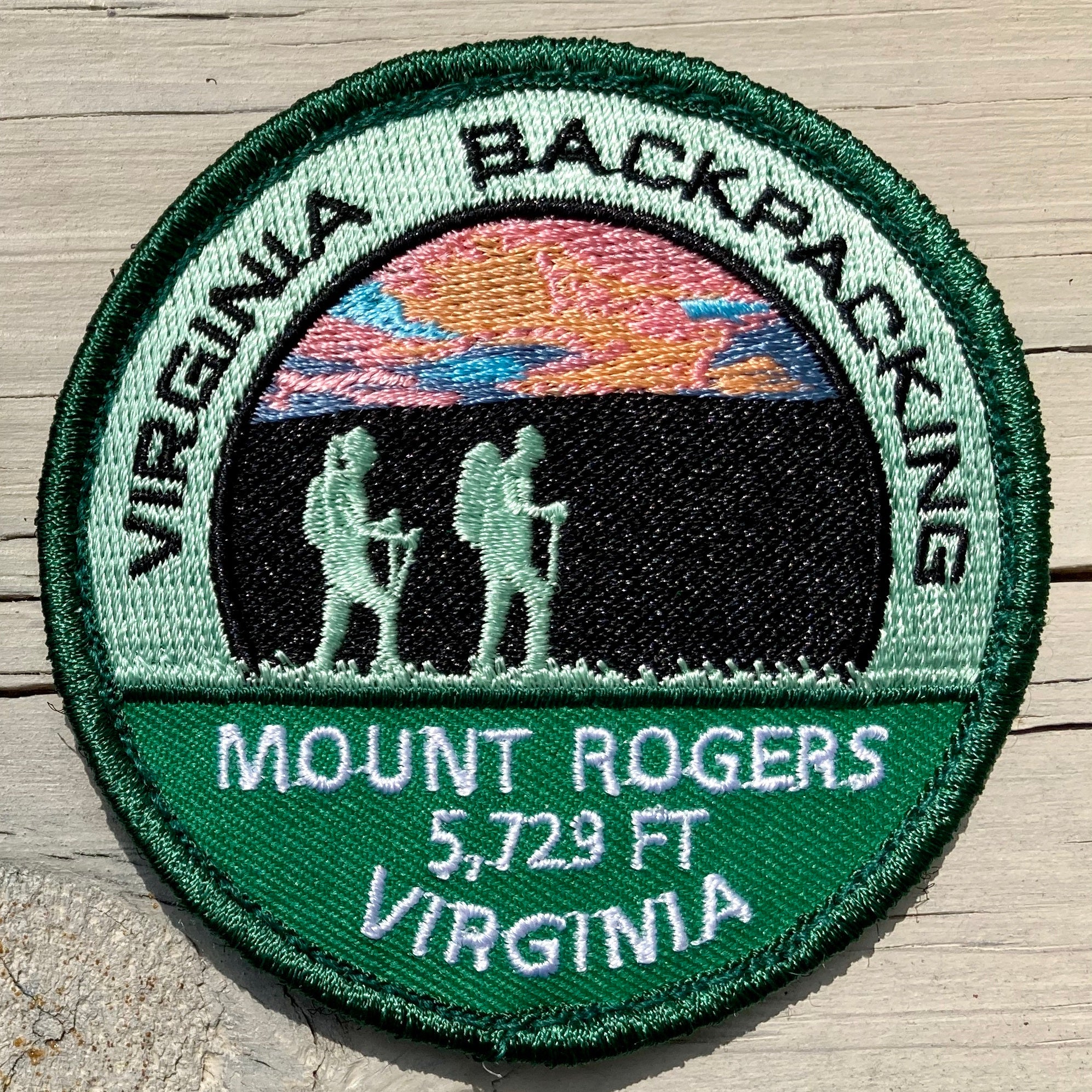 Mount Rogers Backpacking Patch