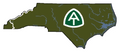 Appalachian Trail North Carolina Vinyl Sticker