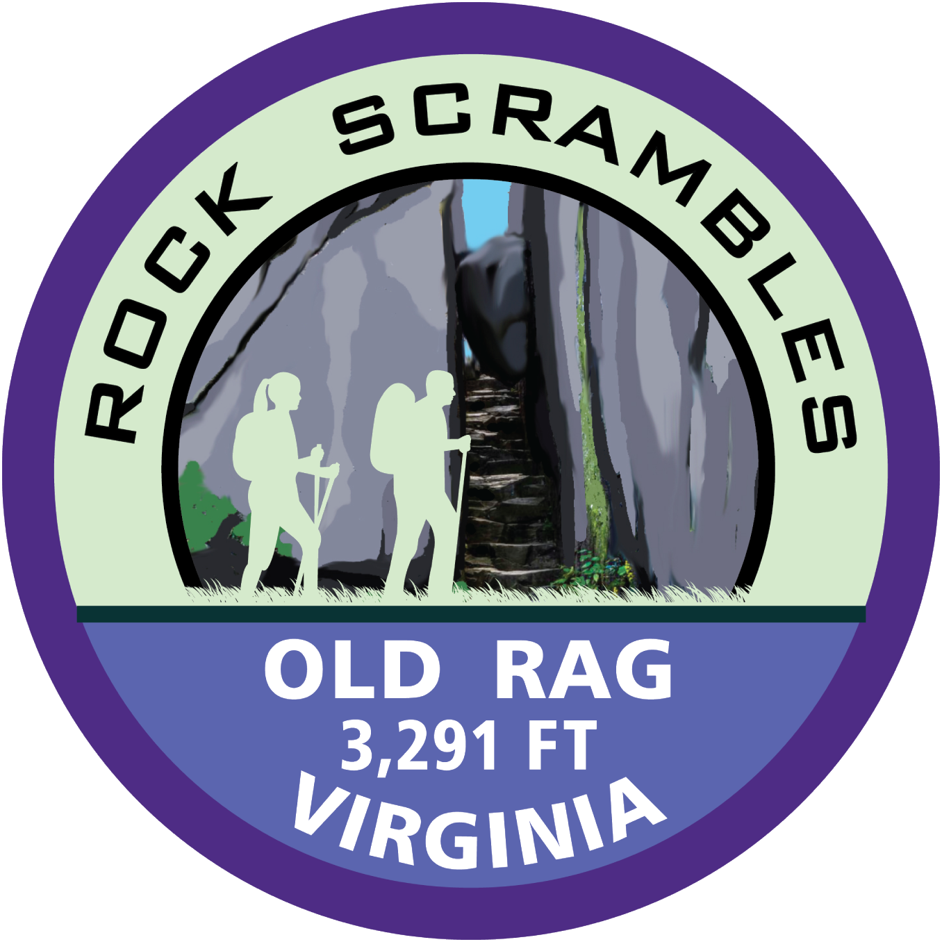 Old Rag Vinyl Sticker
