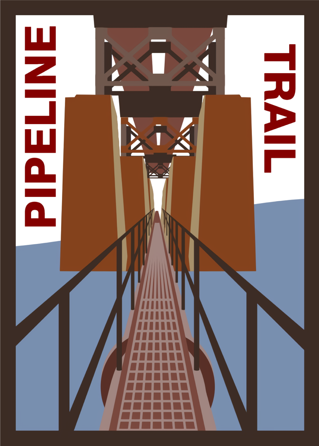 Pipeline Trail Vinyl Sticker