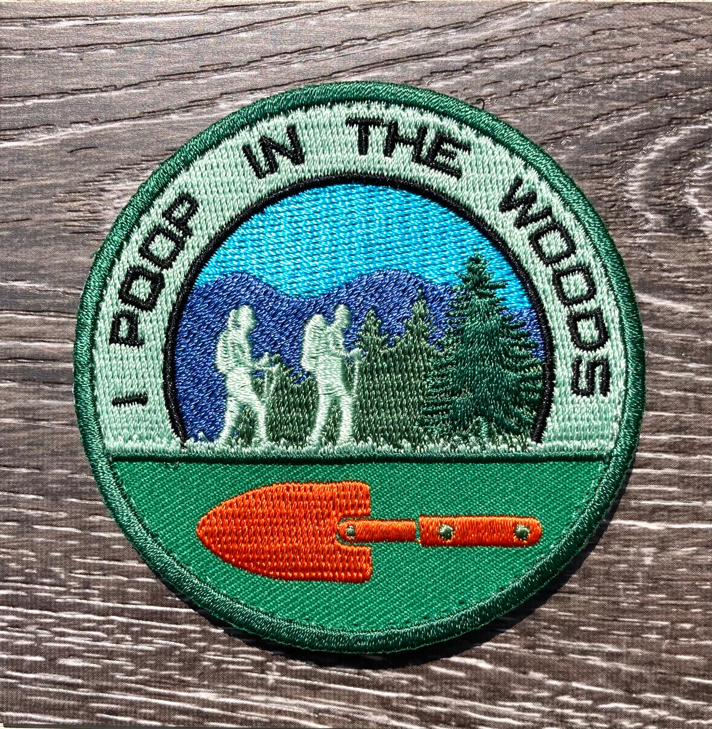 Poop in the Woods Patch
