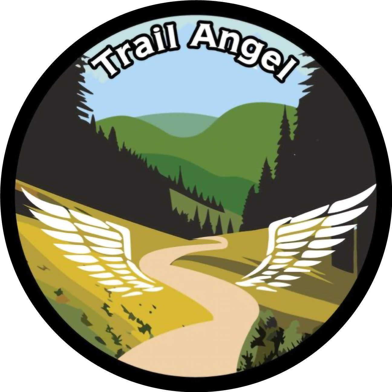 Trail Angel Vinyl Sticker