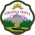 Virginia Triple Crown Vinyl Sticker