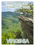 Wintergreen Perimeter Trail Vinyl Sticker
